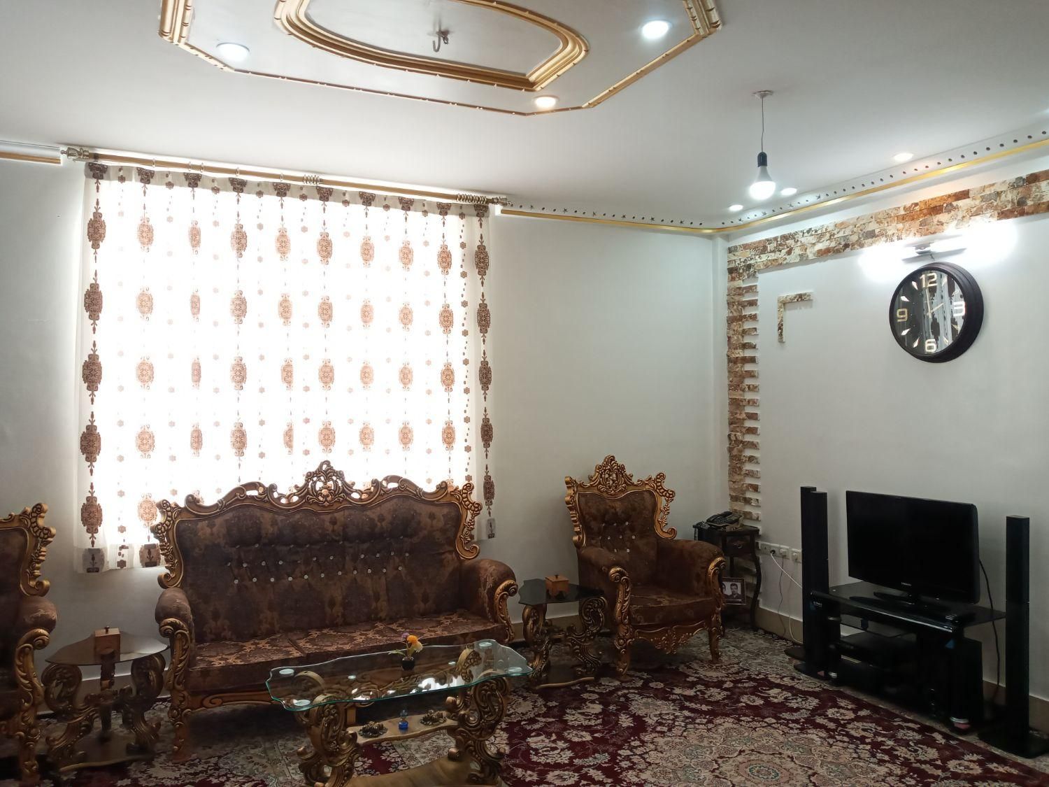 مبل سلطنتی ۷ نفره|مبلمان خانگی و میز عسلی|ازنا, |دیوار