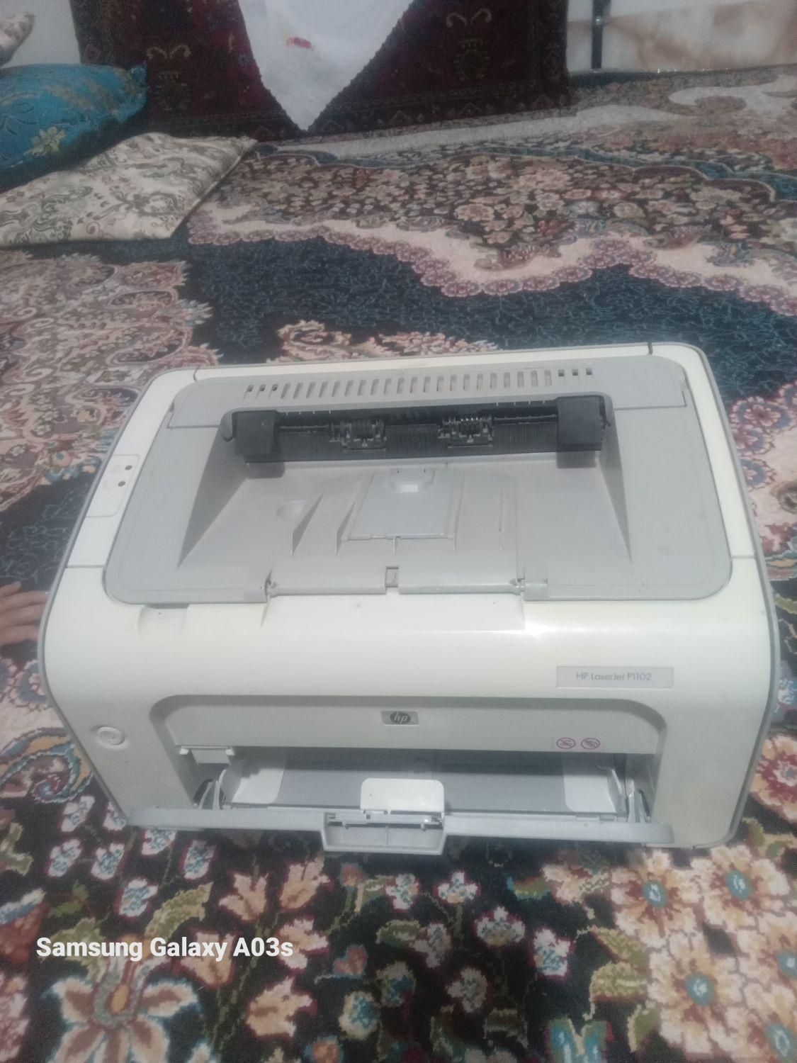 فروش یک دستگاه پرینتر چاب گر مدل hp LaserJat P1102|پرینتر، اسکنر، کپی، فکس|تربت جام, شیخ احمد جامی|دیوار