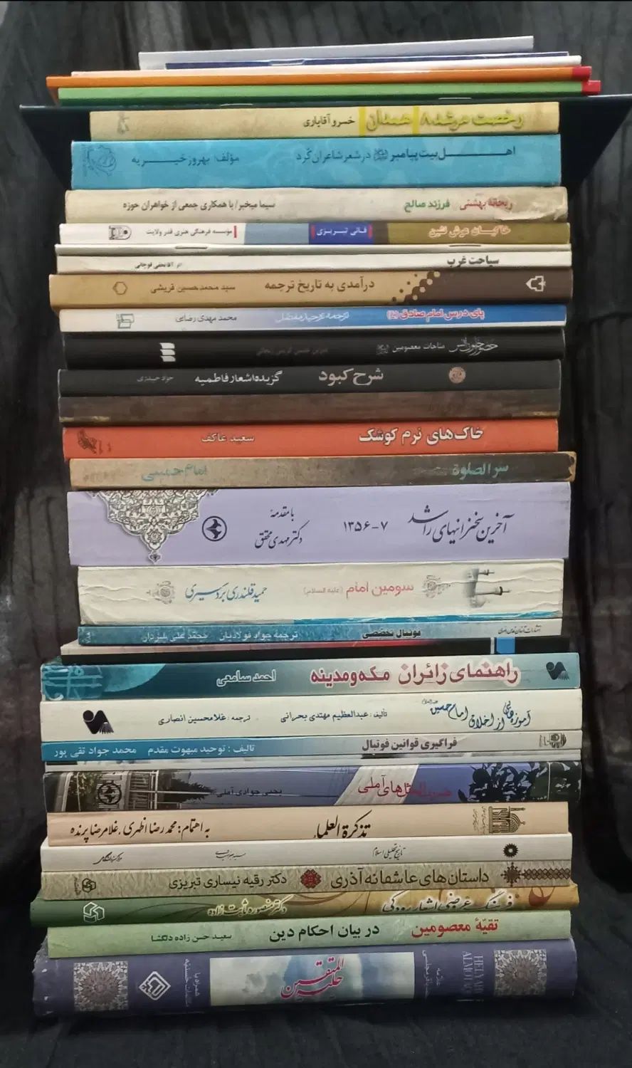 المیزان ریحانه بهشتی کشف المراد سی و چهار جلدمختلف|کتاب و مجله مذهبی|قم, شاه احمد قاسم|دیوار