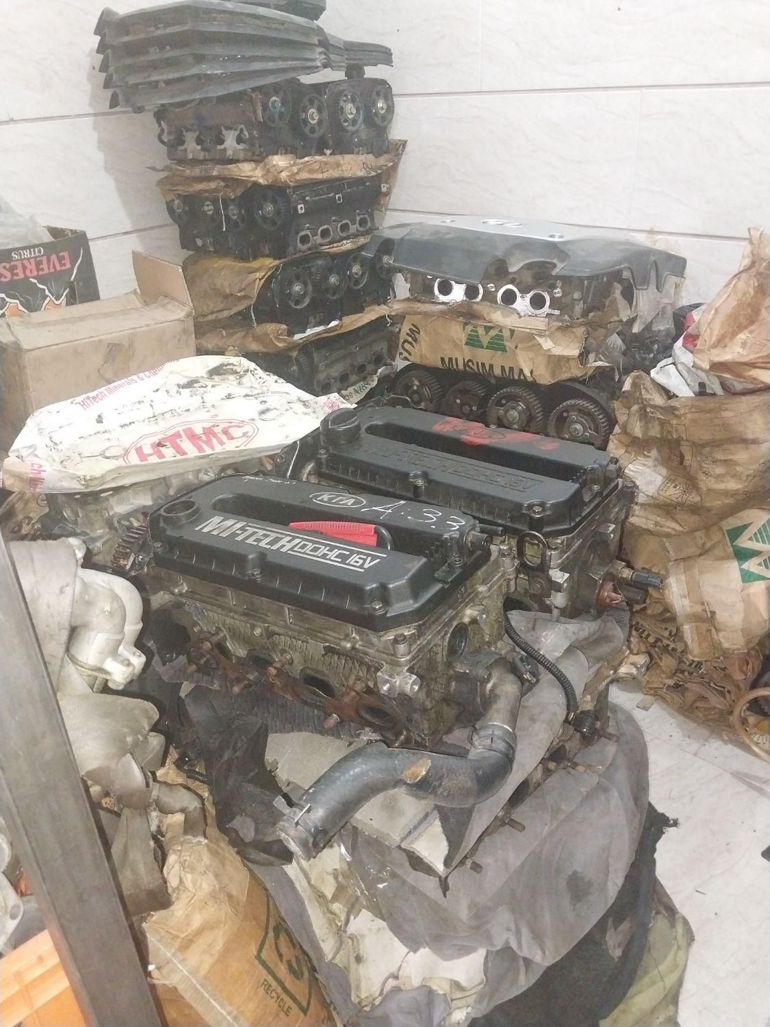 سرسیلندر کامل سوناتا ازرا ریو سانتافه مزدا ۳ و۳۲۳|قطعات یدکی و لوازم جانبی|کرج, گلشهر|دیوار