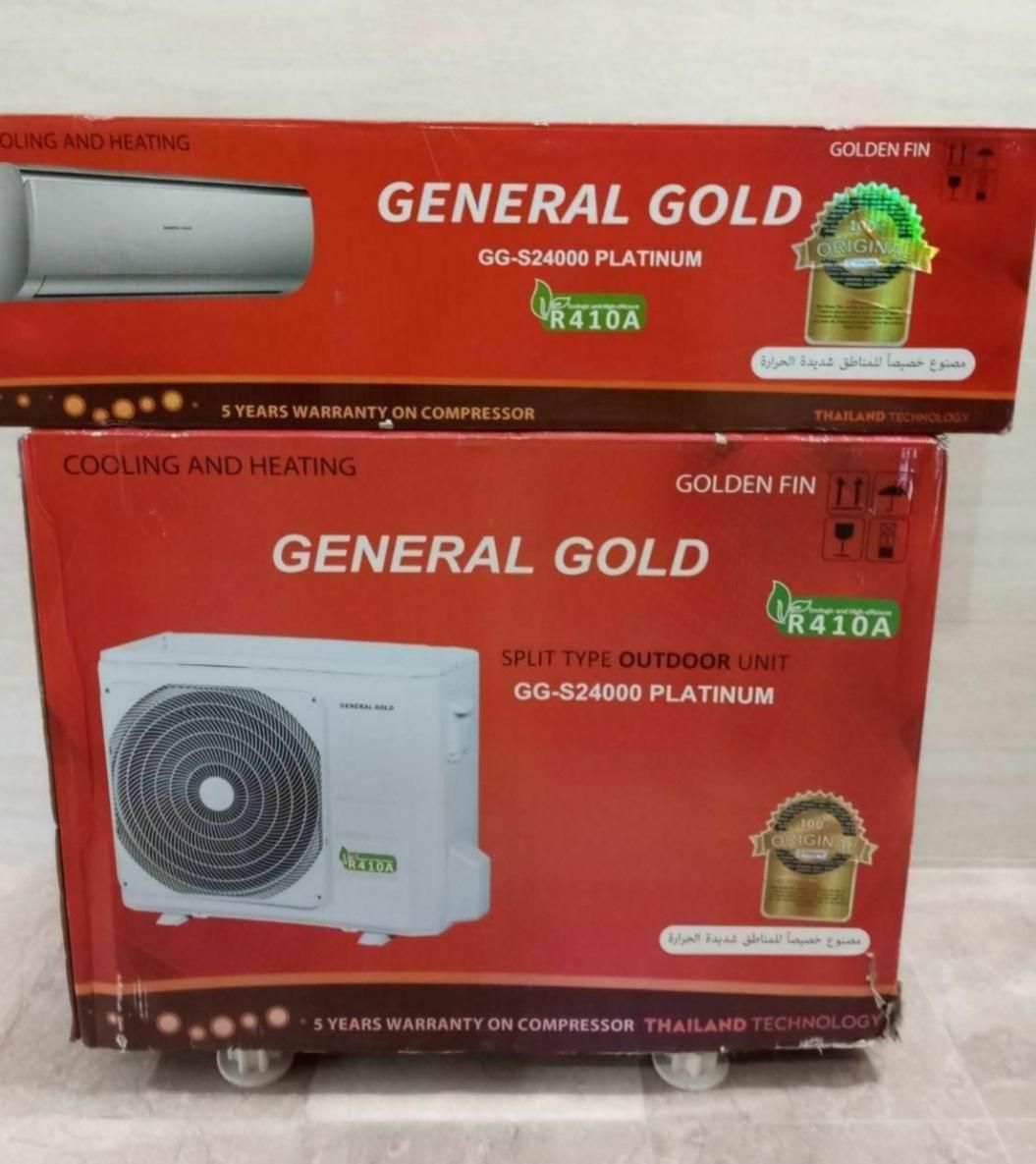 کولر گازی جنرال گلد 24000 اصل|کولر گازی و فن‌کوئل|ابهر, |دیوار
