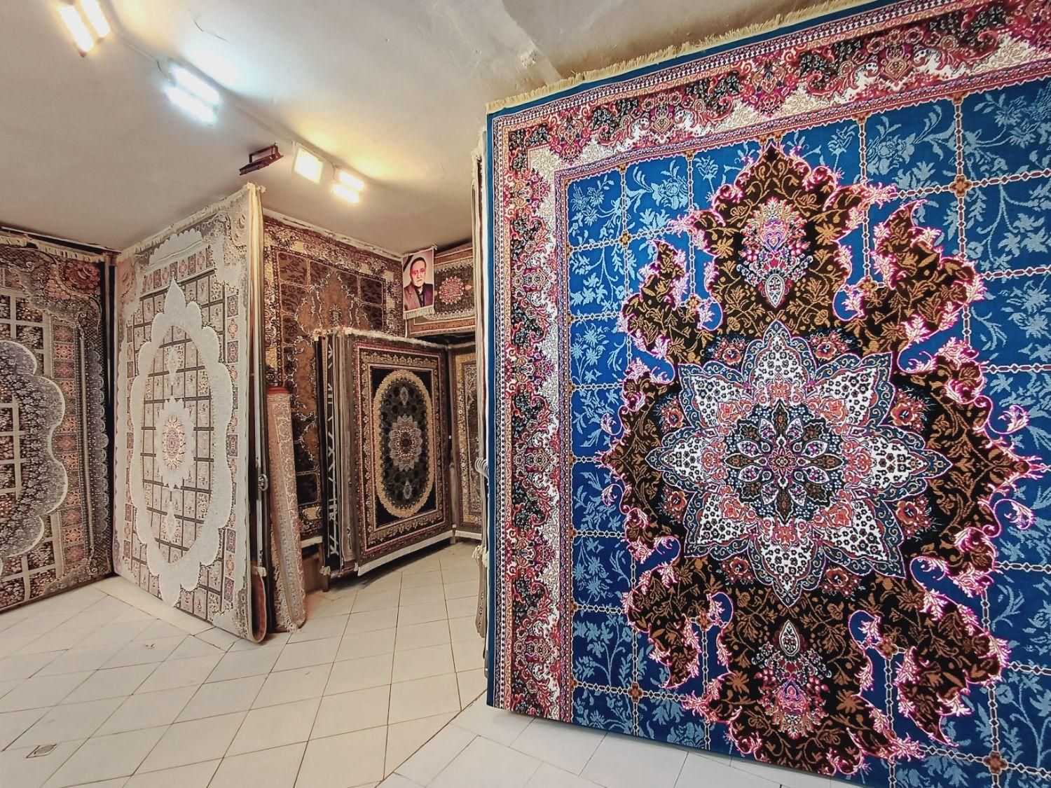 فرش۱۲و۶و۹متری (طلاب) نگین بافته شده کاشان|فرش|مشهد, طلاب|دیوار