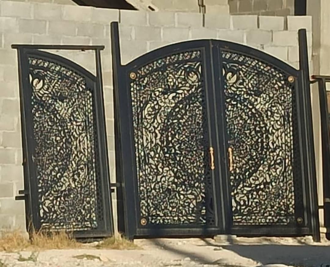 فروش انواع درب حیاط .ویلا.باغ .اماده تحویل|مصالح و تجهیزات ساختمان|لامرد, |دیوار