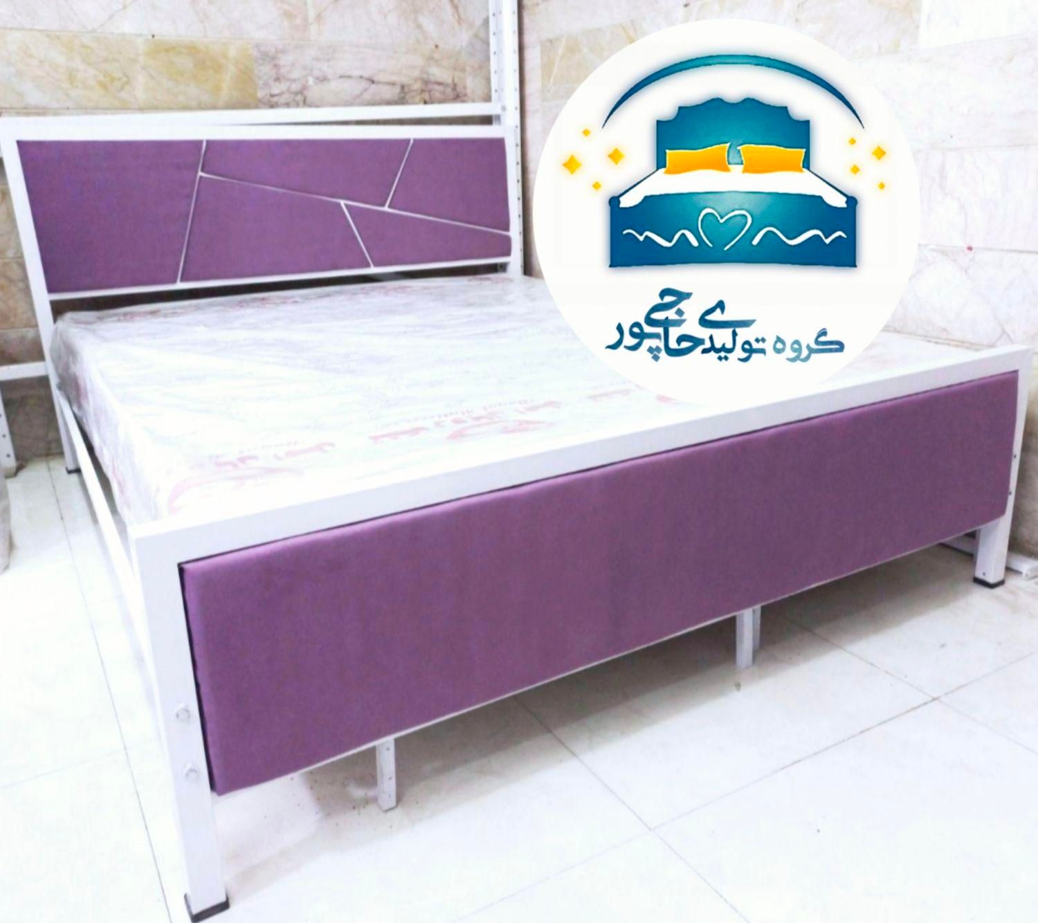 تخت خواب دو نفره حاجی پور(تختخواب۲دونفره)تشک حریره|تخت و سرویس خواب|مشهد, حسین‌آباد|دیوار