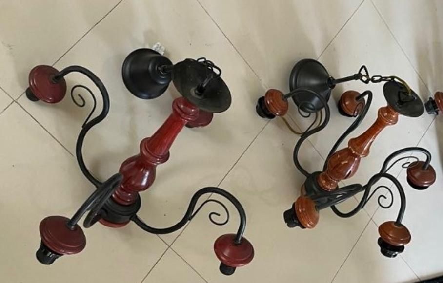 ۳  عدد لوستر  در حد نو  و کاملا سالم|لوستر و چراغ آویز|تهران, زعفرانیه|دیوار
