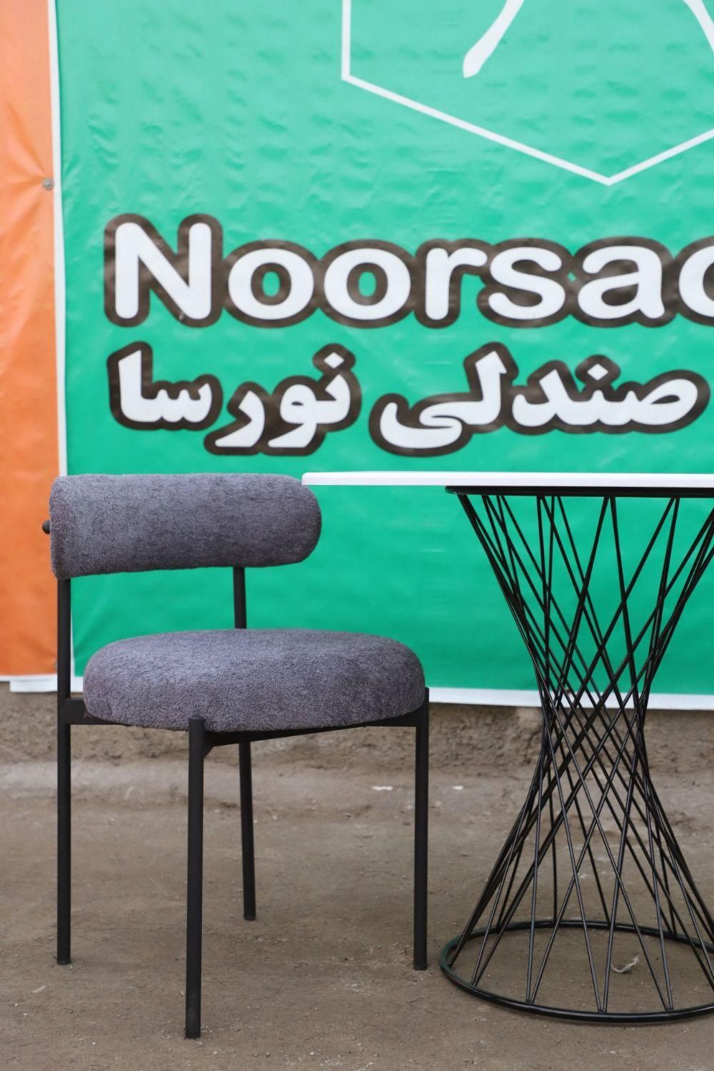 میزوصندلی دونفره فلزی رستورانیsilva64a72|میز و صندلی غذاخوری|قزوین, |دیوار