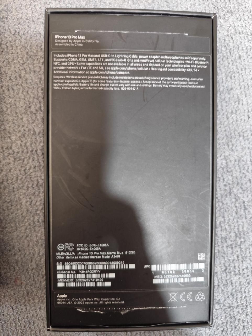 اپل iPhone 13 Pro Max با حافظهٔ ۵۱۲ گیگابایت|موبایل|خورموج, |دیوار