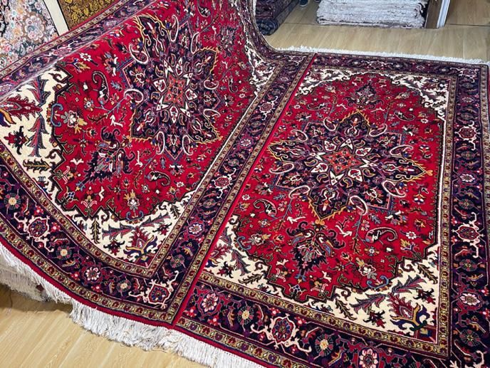 فرش جفت شش متری هریس طرح گلچین|فرش|تهران, سلسبیل جنوبی|دیوار
