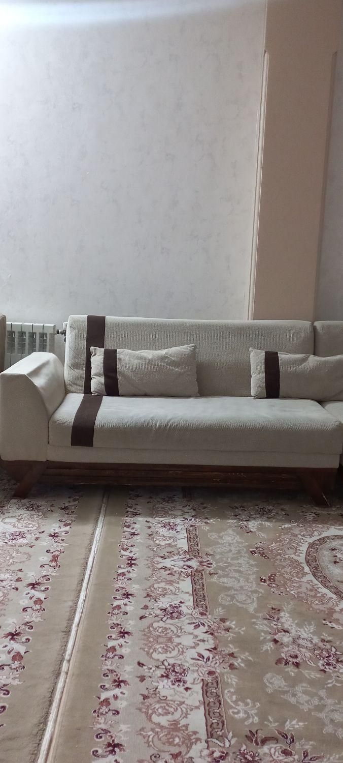 مبلمان ال هفت نفره با چوب گردو اصل|مبلمان خانگی و میز عسلی|آمل, |دیوار