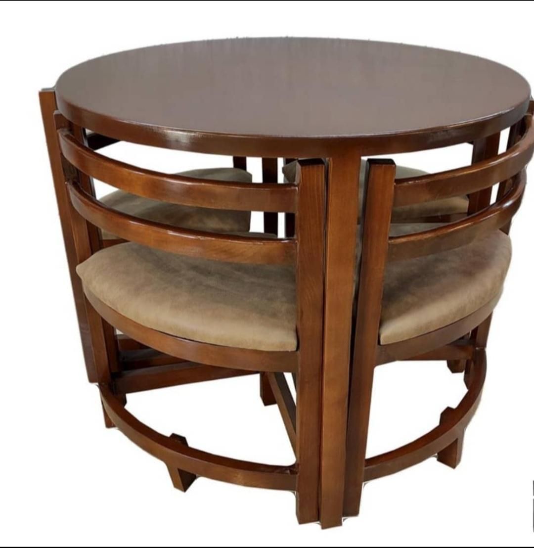 نهارخوری مدل کمجا چوبی|میز و صندلی غذاخوری|کرمان, |دیوار