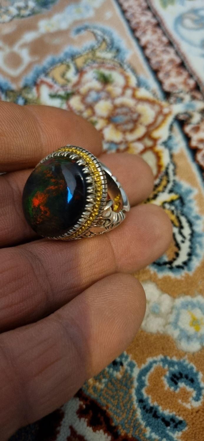 انگشتر فدیوم طلای انوار|جواهرات|ری, جوانمرد قصاب|دیوار