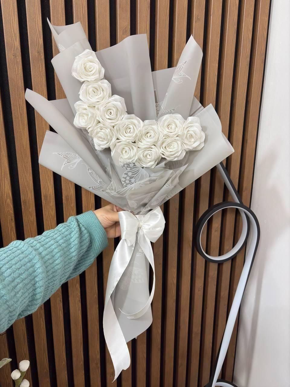 گل روبانی|گل مصنوعی|رشت, پیرکلاچای|دیوار