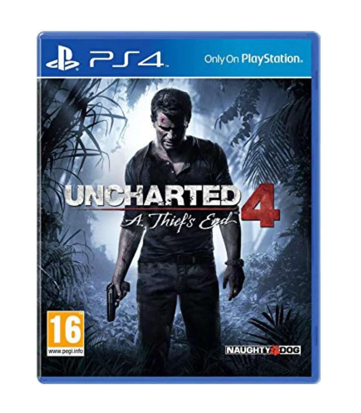 دیسک uncharted 4 ps4 انچارتد 4|کنسول، بازی ویدئویی و آنلاین|تهران, شهرک ژاندارمری|دیوار