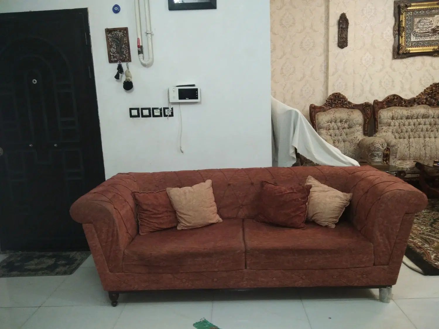 کاناپه چستر ۷نفره|مبلمان خانگی و میز عسلی|کرمانشاه, |دیوار