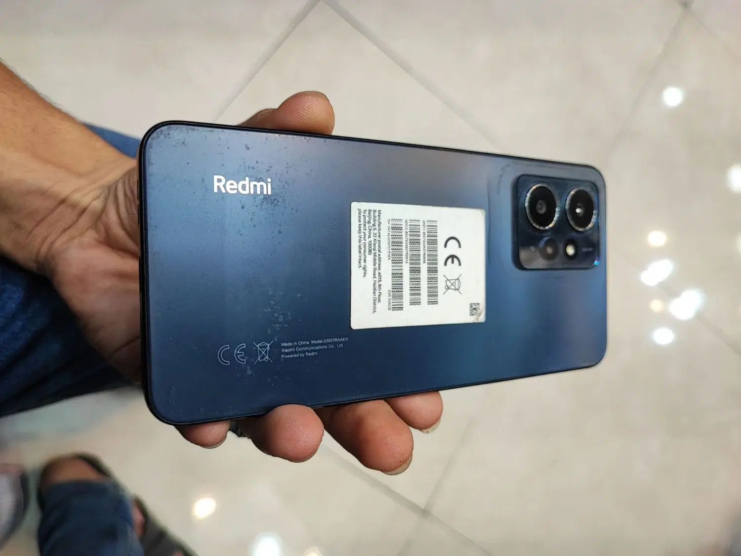 شیائومی Redmi Note 12 4G با حافظهٔ ۲۵۶ گیگابایت|موبایل|مشهد, طلاب|دیوار
