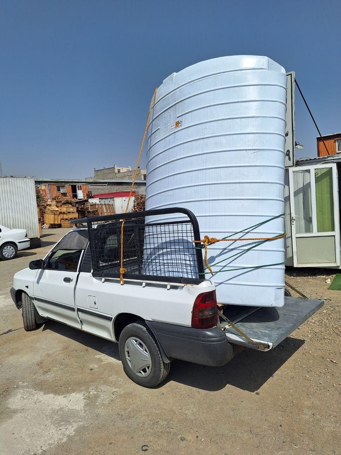 مخزن پلی اتیلن تانکر آب ۳ لایه|مصالح و تجهیزات ساختمان|تهران, وردآورد|دیوار