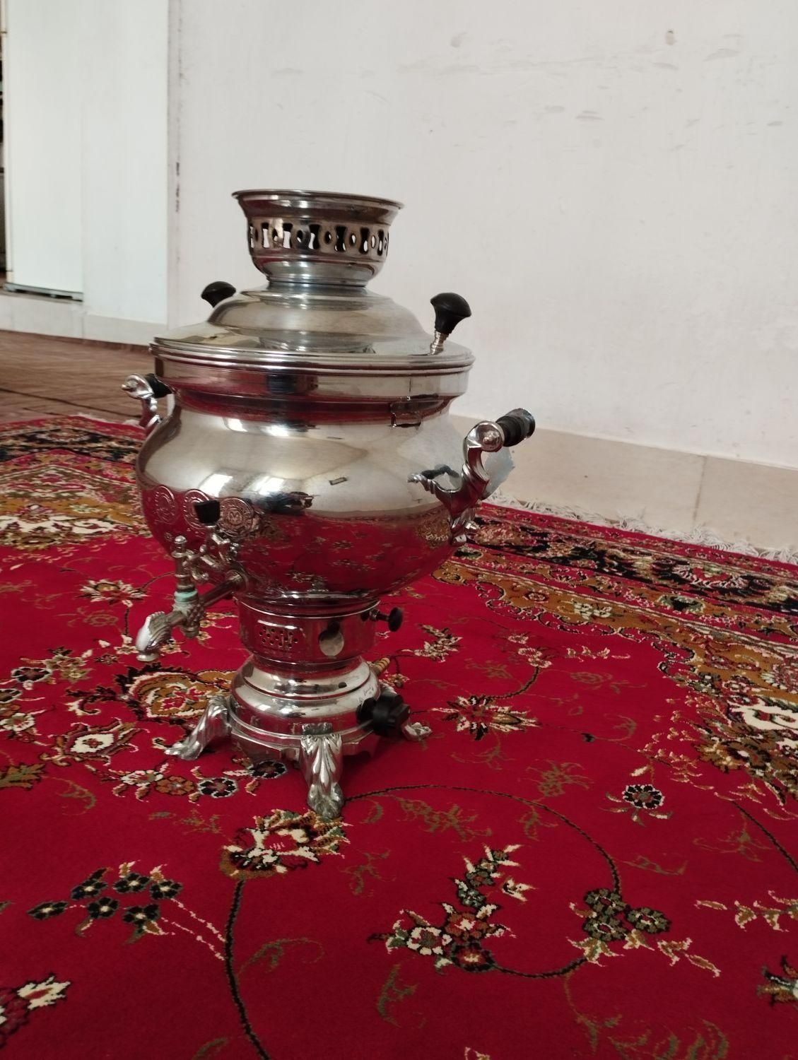 سماور مهتاز گازی 7 لیتری تنورش نیاز به تعمیر داره|سماور، چای‌ساز، قهوه‌ساز|قرچک, |دیوار