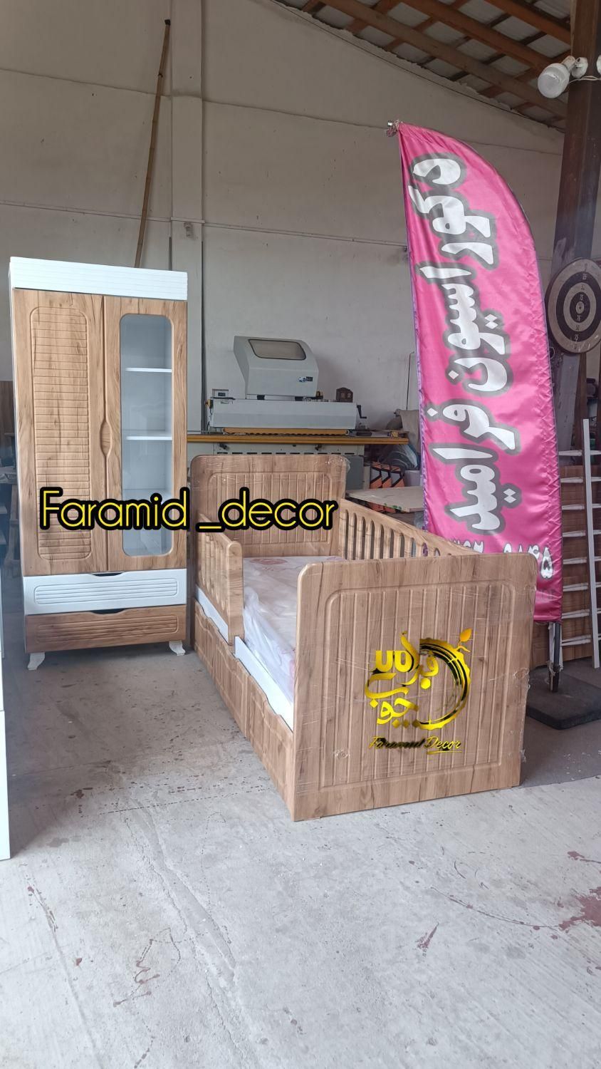 سرویس تخت کودک مدل مونته سوری کشو باکسی|تخت و سرویس خواب|رشت, استقامت ۲|دیوار