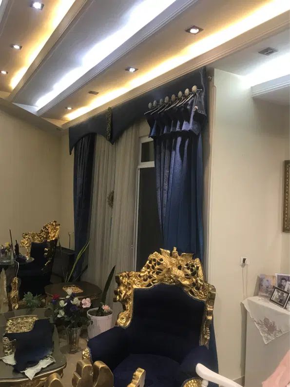 پرده تور ومخمل|پرده، رانر، رومیزی|تهران, شهرک دانشگاه شریف|دیوار