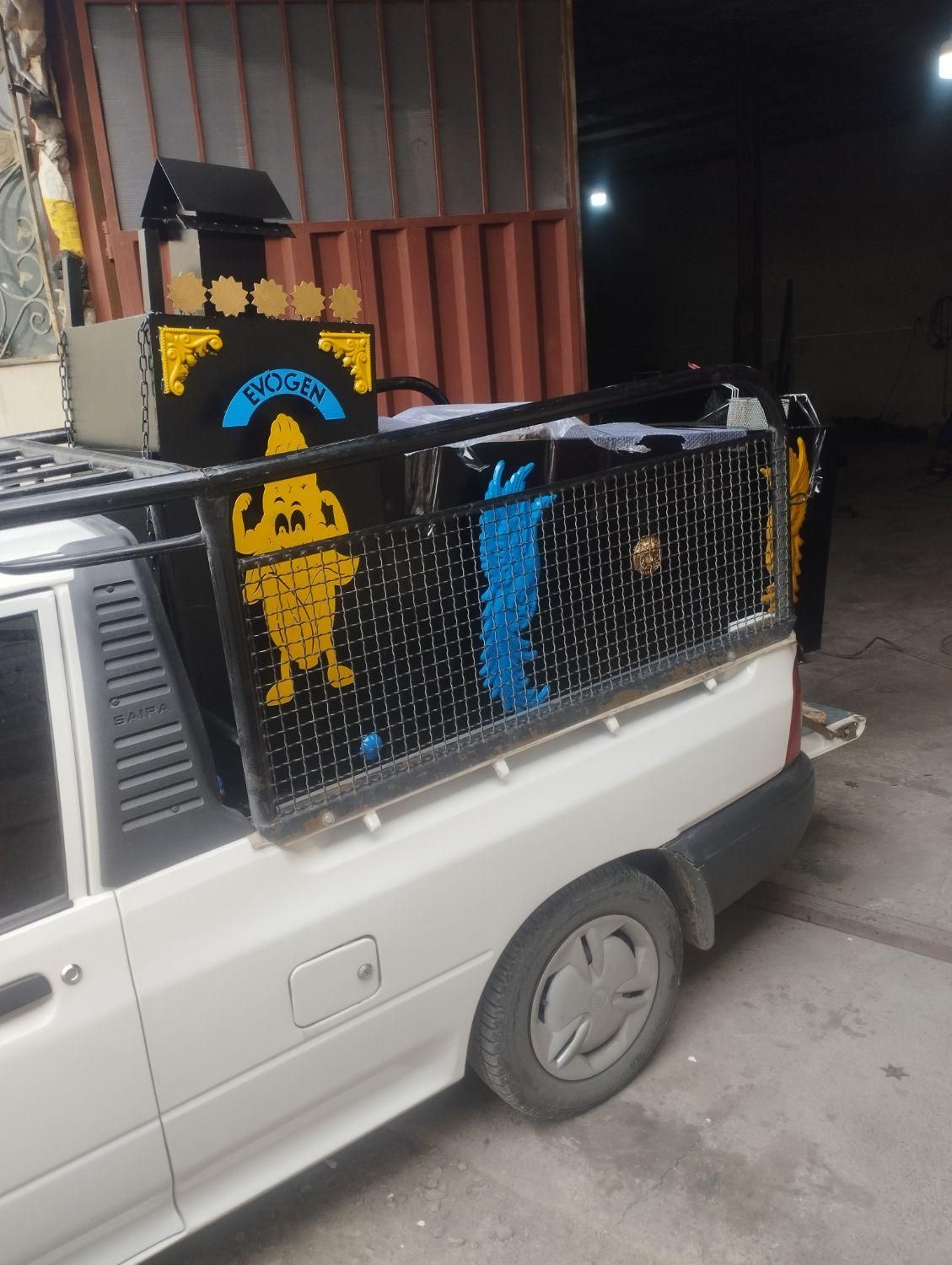 بلال تنوری دستگاه کینگ سایز ورق گالوانیزه|کافی‌شاپ و رستوران|چهاردانگه (تهران), |دیوار