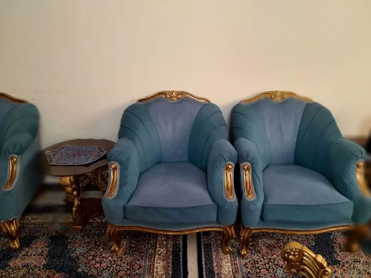 مبل ۷ نفره با عسلی|مبلمان خانگی و میز عسلی|تهران, جی|دیوار