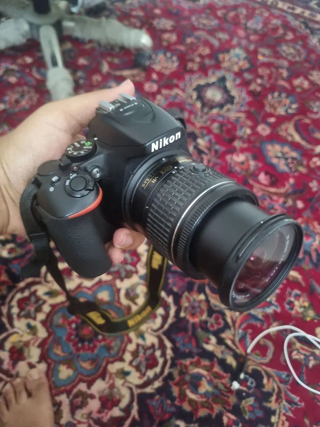 nikon d5600 بسیار تمیز و کم کار|دوربین عکاسی و فیلم‌برداری|مشهد, کوثر|دیوار