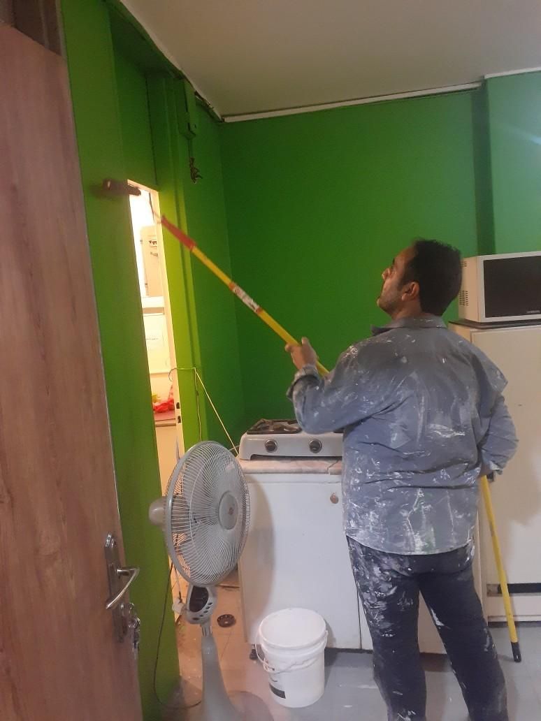 رنگکار نقاش رنگ آمیزی ساختمان خرده کاری در تهران|خدمات پیشه و مهارت|تهران, پاسداران|دیوار