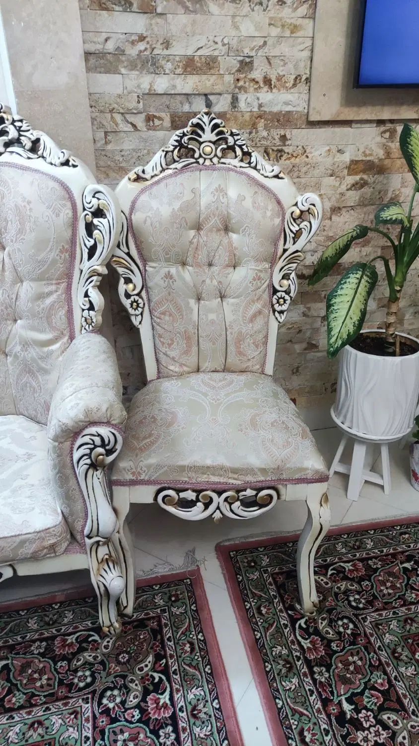 مبل سلطنتی درحدنو|مبلمان خانگی و میز عسلی|مشهد, توس (بلوار توس)|دیوار
