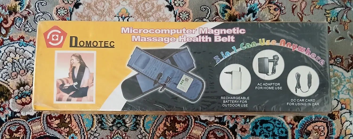 کمربند ماساژور مغناطیسی میکروکامپیوتری Domotec|تجهیزات ورزشی|تهران, هاشم‌آباد|دیوار