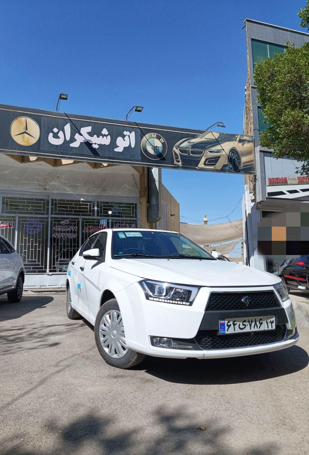 دناپلاس بورسی ۱۴۰۴ سفید خشک صفر آماده تحویل|خودرو سواری و وانت|اصفهان, لیمجیر|دیوار