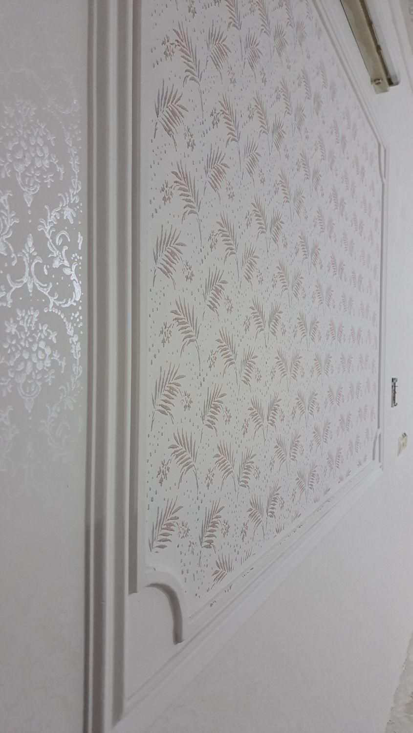 طرح کاغذدیواری نقاشی ساختمان بارنگ|خدمات پیشه و مهارت|آذرشهر, |دیوار