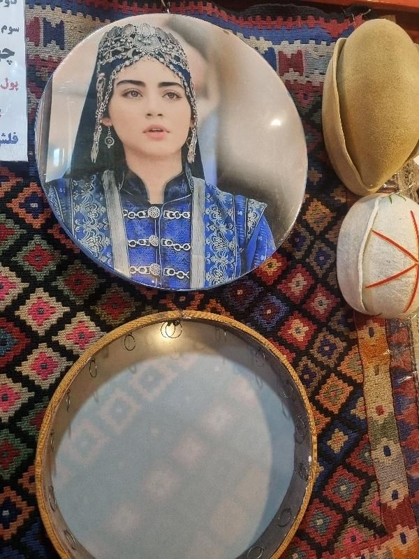 دایره طلقی محلی دف کوچک قاوال دایره زنگی عکس دار|سازهای سنتی|قم, ارم|دیوار