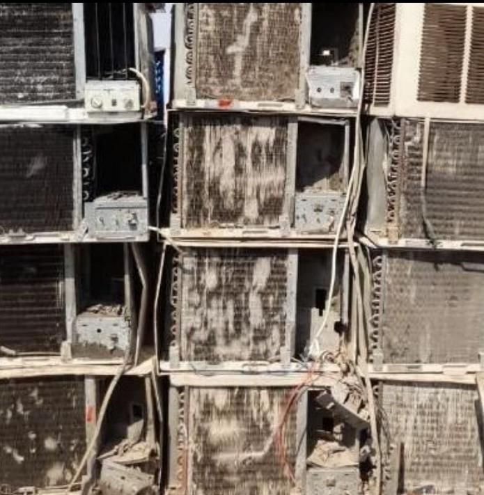 مشتری و کولر های اوراقی سوخته نیم سوز خریدار|کولر گازی و فن‌کوئل|شادگان, |دیوار