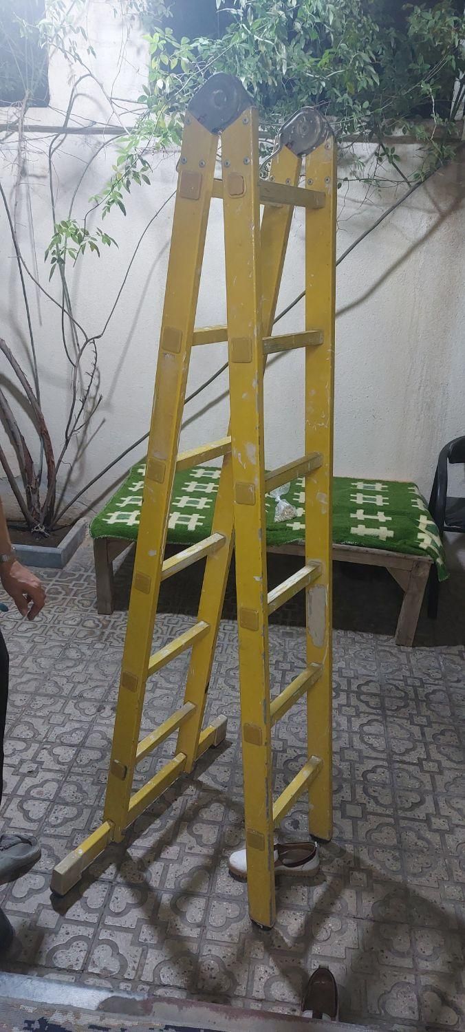 نردبان صنعتی ۶ پله|ابزارآلات|قزوین, |دیوار