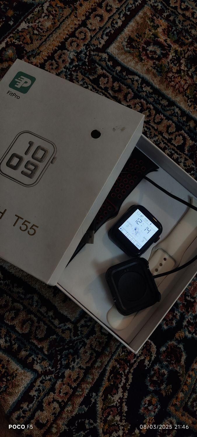 ساعت هوشمند T55 fit pro|ساعت|تهران, مهرآباد جنوبی|دیوار