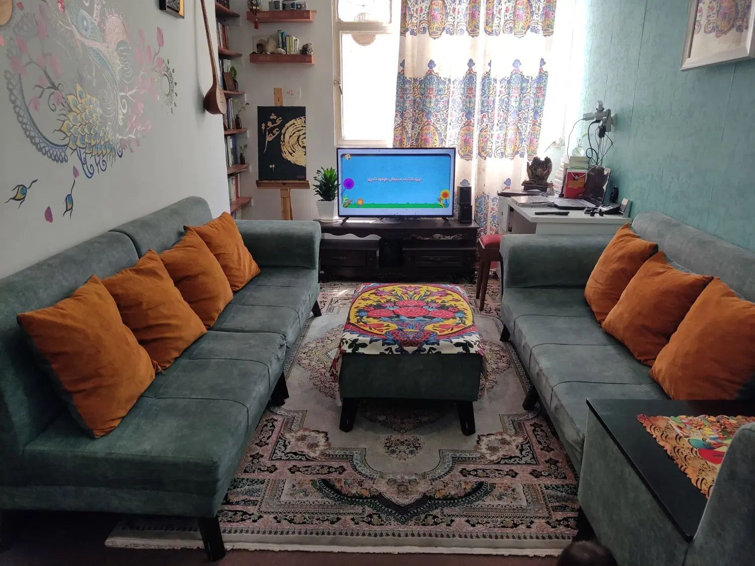 مبل هفت نفره|مبلمان خانگی و میز عسلی|تهران, نظام‌آباد|دیوار