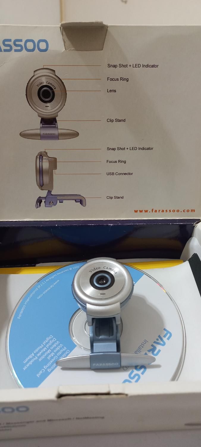 وب‌ کم Farasso FC1530|قطعات و لوازم جانبی رایانه|همدان, |دیوار