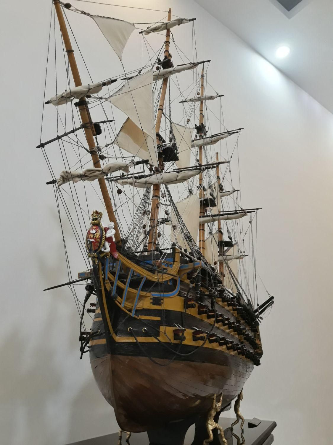 ماکت کشتی تاریخی HMS VICTORY|مجسمه، تندیس، ماکت|تهران, زعفرانیه|دیوار