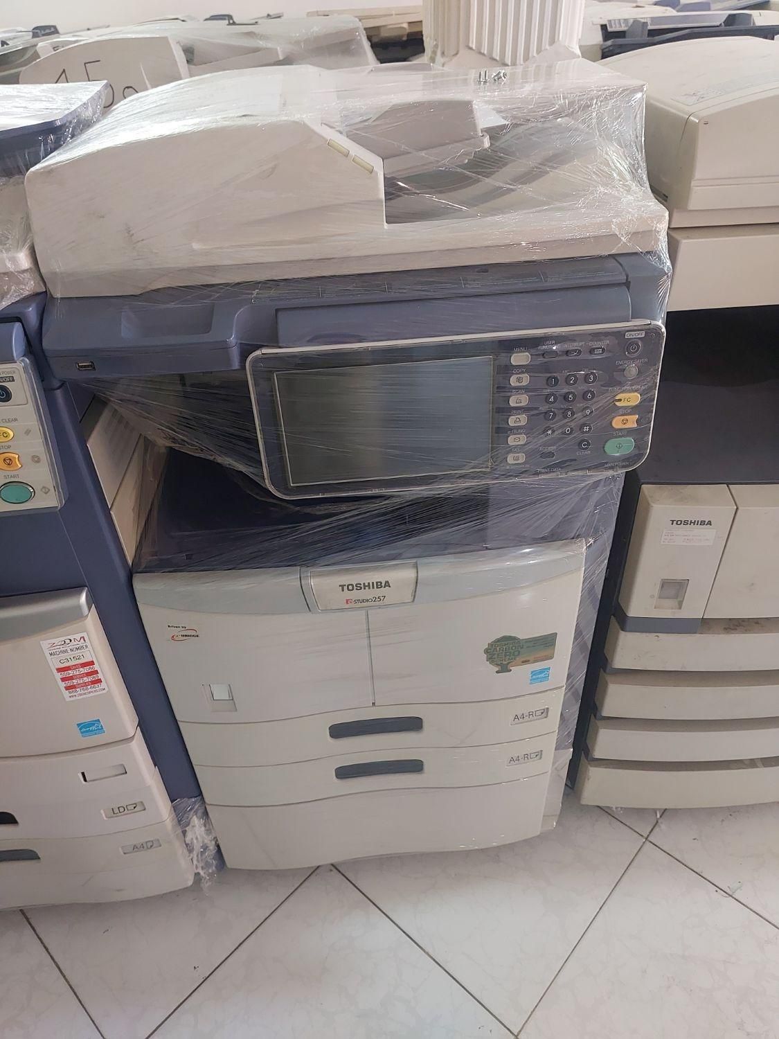 دستگاه کپی پرینتر اسکنر توشیبا 257|پرینتر، اسکنر، کپی، فکس|مشهد, شهرک لشکر (شهرک غرب)|دیوار