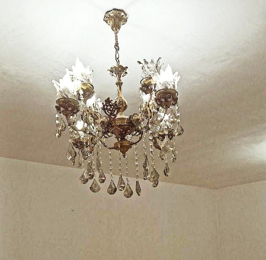 ۲ عدد لوستر ۸شعله|لوستر و چراغ آویز|کرمانشاه, |دیوار