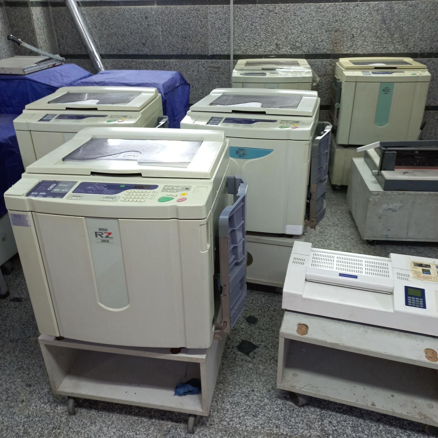 خریدوفروش دستگاه چاپ ریسوگراف مدلRZ EZ CR ریسو|پرینتر، اسکنر، کپی، فکس|فردیس, فردیس|دیوار