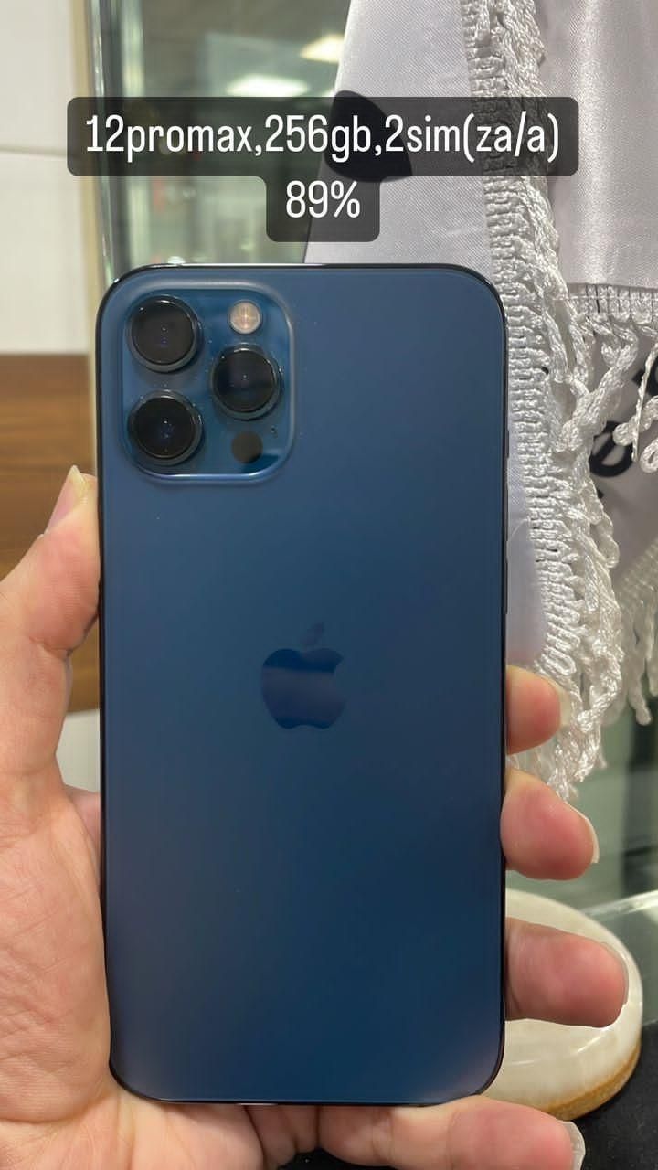 اپل iPhone 12 Pro Max با حافظهٔ ۲۵۶ گیگابایت|موبایل|کرمان, |دیوار