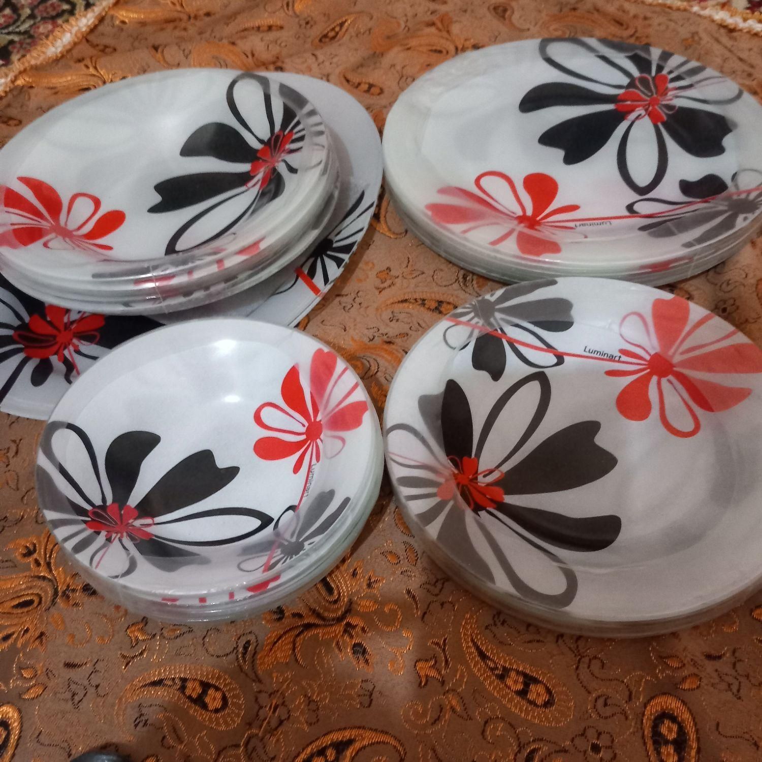 سرویس ارکوپال 25پارچه6نفره نو|ظروف سرو و پذیرایی|شیراز, پودنک|دیوار