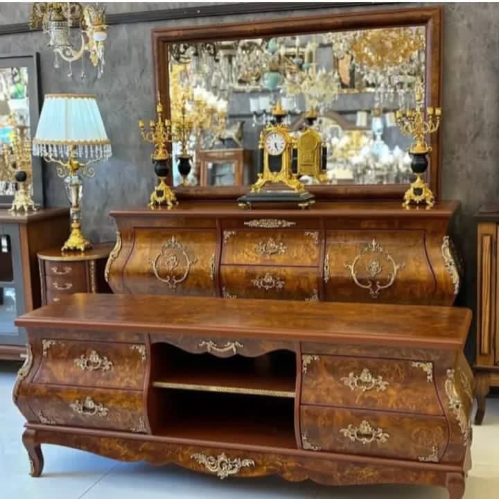 ست میزتلویزیون و کنسول پایه بلند کد ۰۰۱۰|بوفه، ویترین، کنسول|بومهن, |دیوار