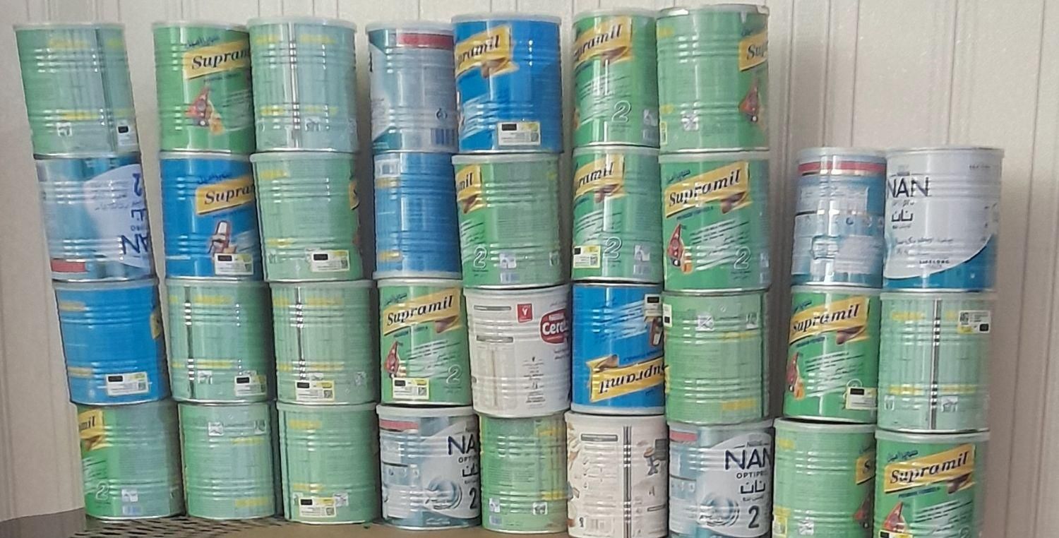 قوطی شیرخشک|ظروف نگهدارنده، پلاستیکی، یک‌بارمصرف|اسدآباد, |دیوار