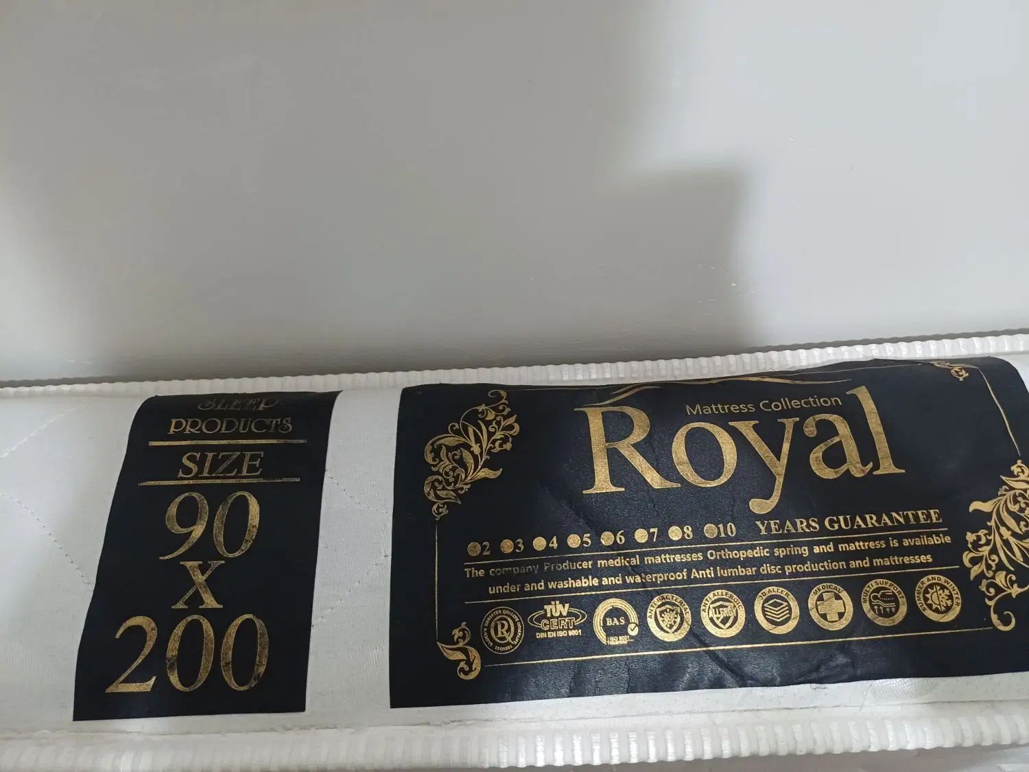 تشک تک نفره Royal قیمت یک میلیون پانصد|تشک تختخواب|رشت, پل تالشان|دیوار