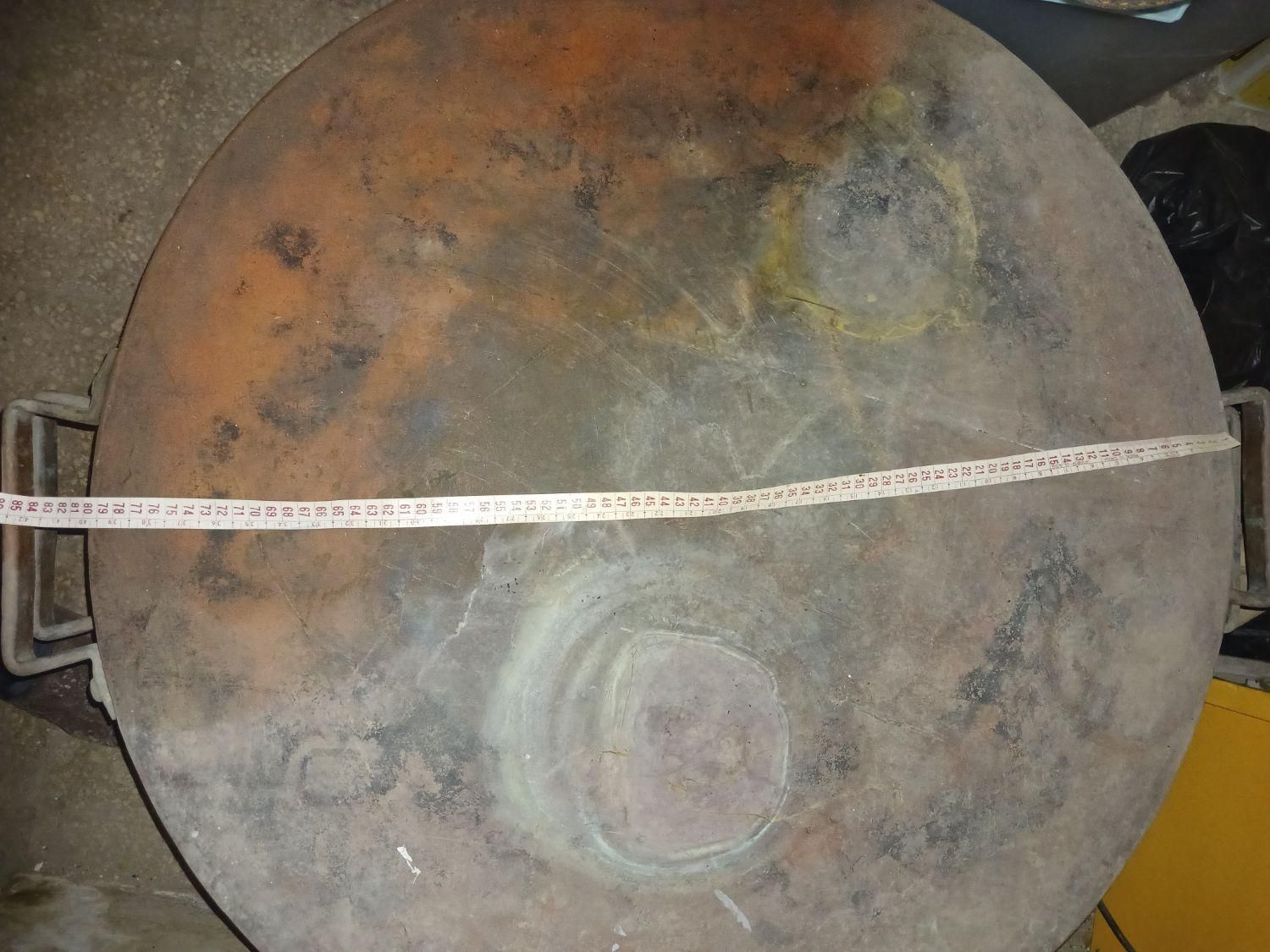 دیگ مسی بزرگ ۲۶ کیلو|ظروف پختوپز|یزد, |دیوار