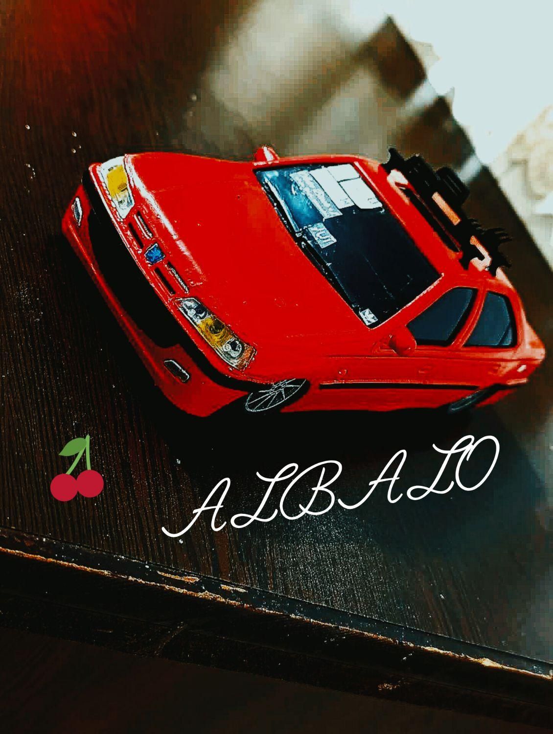 ماکت پارس و۴۰۵  آلبالویی یا نقره ای یا مشکی لوازمی|اسباب‌‌بازی|ری, دولت‌آباد|دیوار