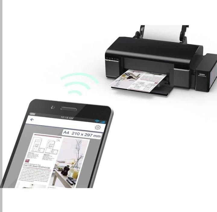 چاپگر رنگی Epson L805|پرینتر، اسکنر، کپی، فکس|سنندج, |دیوار