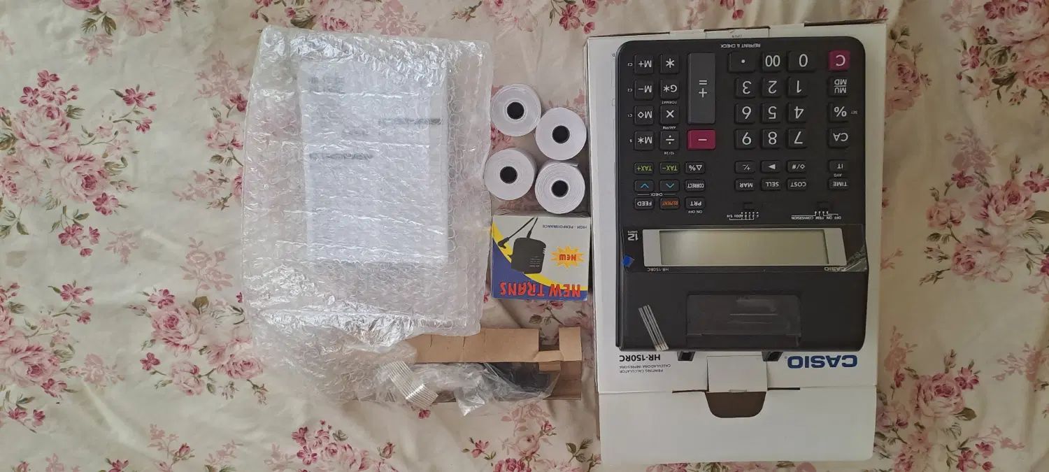 ماشین حساب کاسیو پرینتردار HR-150RC (نو)|پرینتر، اسکنر، کپی، فکس|اصفهان, برزان|دیوار
